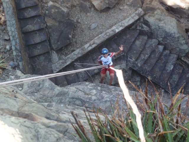 Posa para tu foto en la aventura